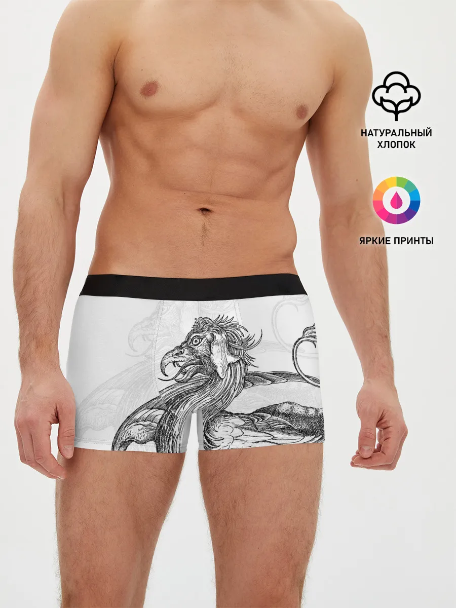 Мужские трусы боксеры / Грифон