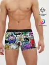 Мужские трусы боксеры / Граффити