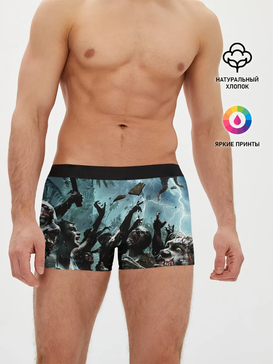 Мужские трусы боксеры / Кровожадные зомби | Zombie