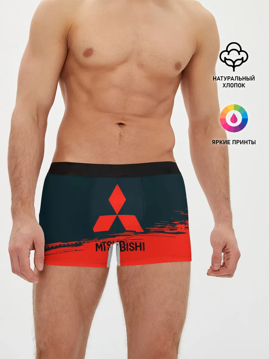 Мужские трусы боксеры / MITSUBISHI | МИТСУБИШИ