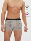 Мужские трусы боксеры / Цветочная эстетика