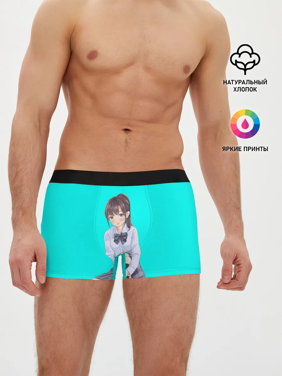 Мужские трусы боксеры / Anime girl