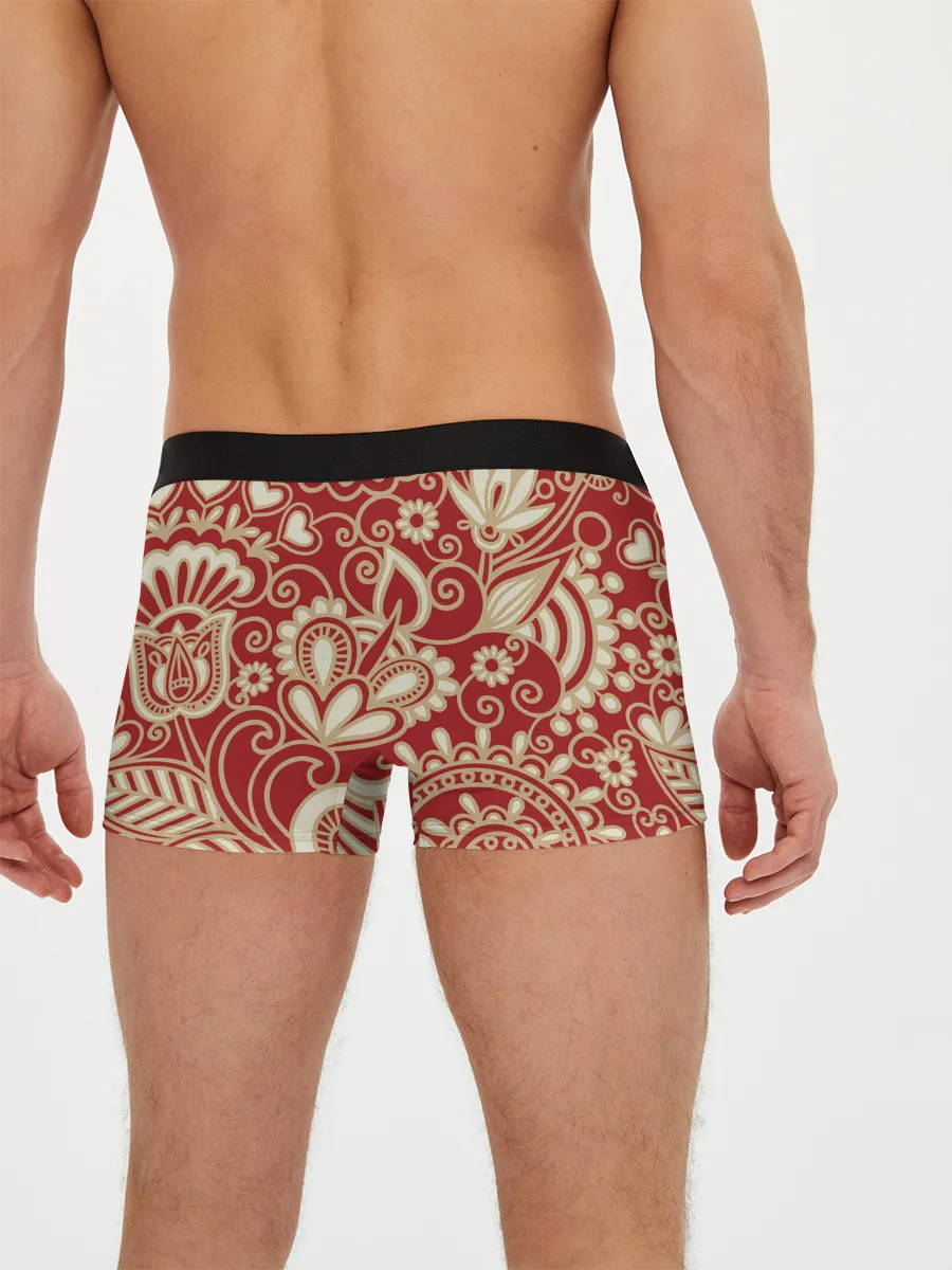 Мужские трусы боксеры / КрасиВая ХохЛома