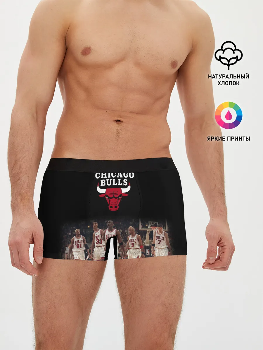 Мужские трусы боксеры / CHICAGO BULLS [3]