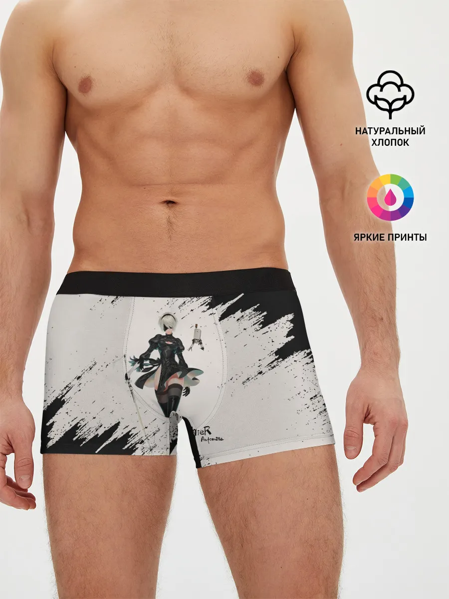 Мужские трусы боксеры / Ниэр | Nier Automata