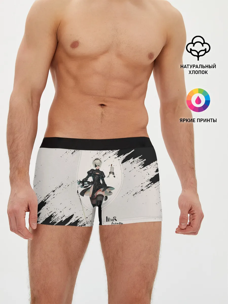 Мужские трусы боксеры / Ниэр | Nier Automata