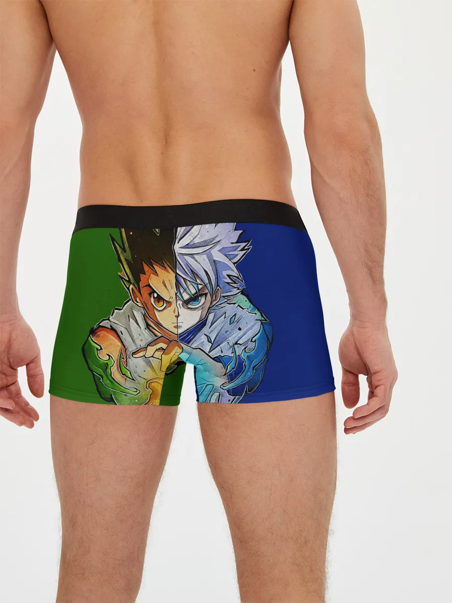 Мужские трусы боксеры / Киллуа золдик и Гон хантер