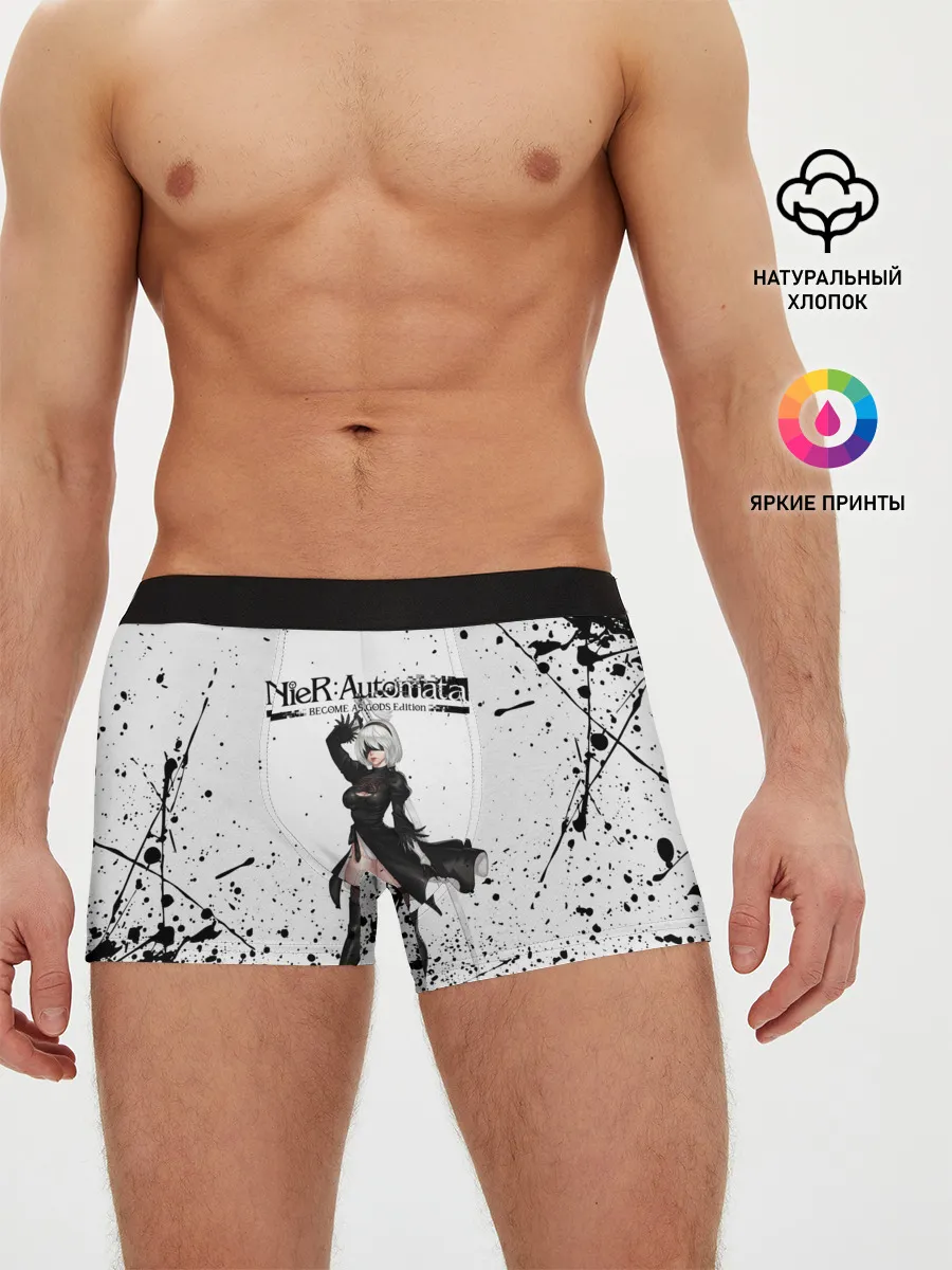 Мужские трусы боксеры / Nier Automata | YoRHa