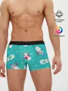 Мужские трусы боксеры / РазНые Снеговики