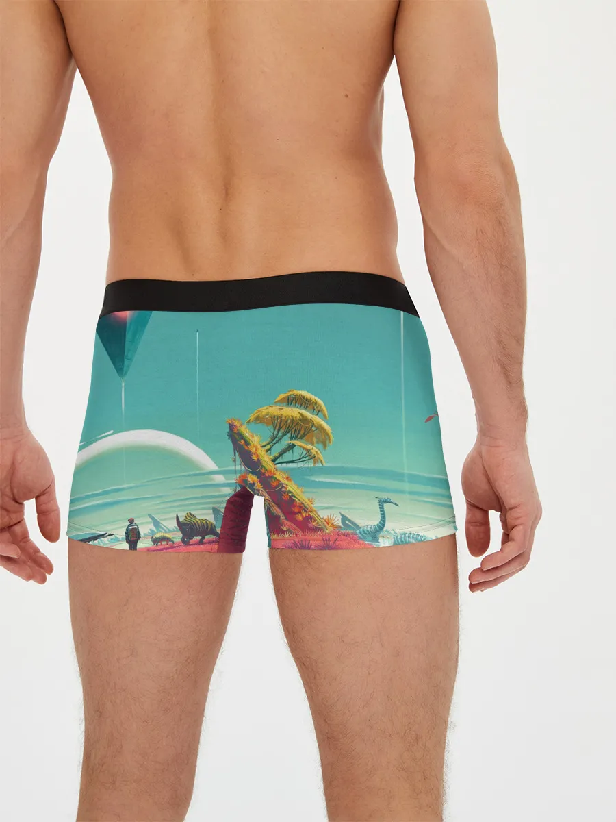 Мужские трусы боксеры / No Man Sky