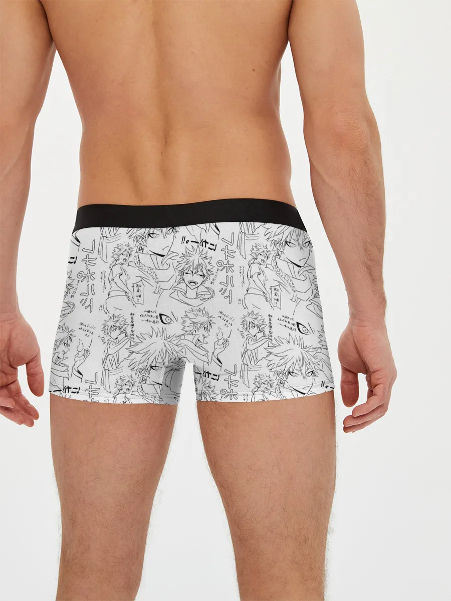 Мужские трусы боксеры / Чёрный клевер образы Юно