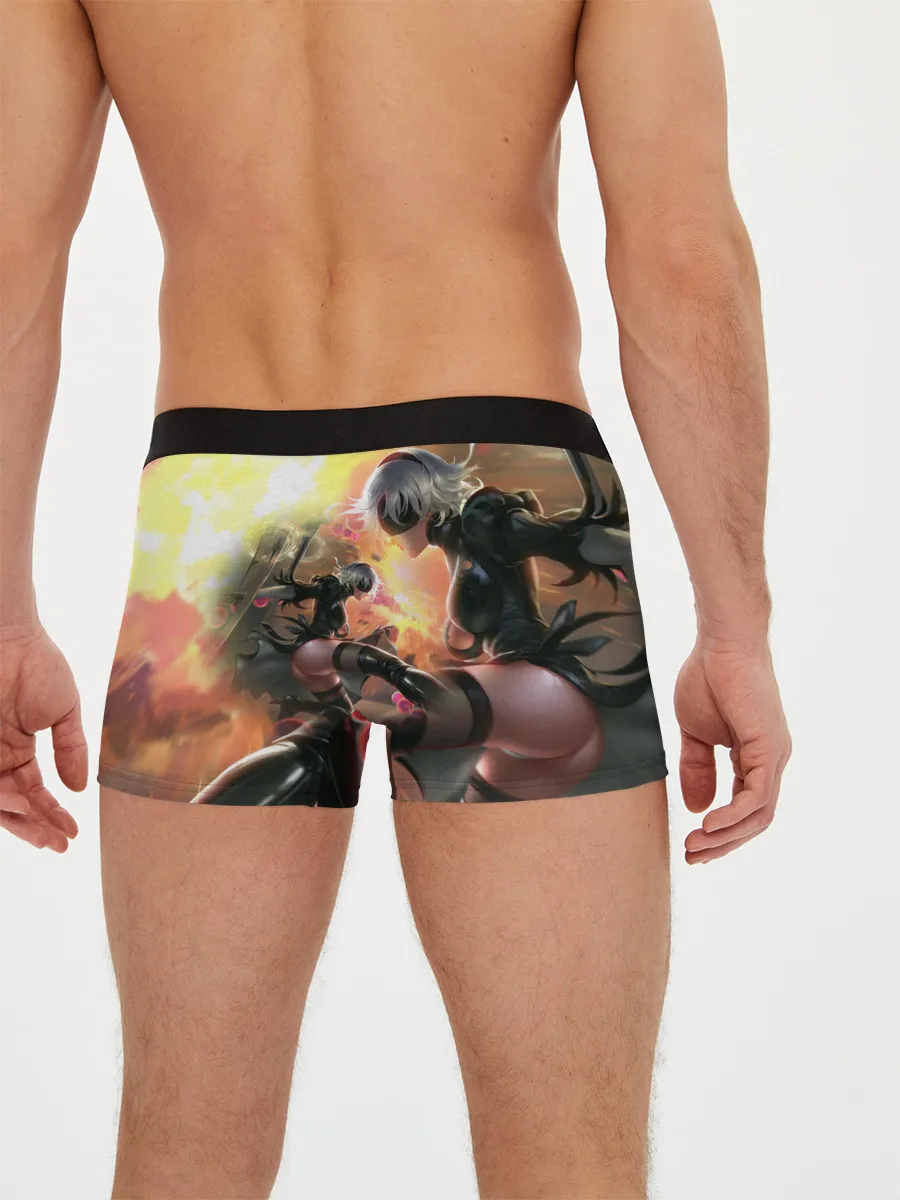 Мужские трусы боксеры / 2B | Nier Automata