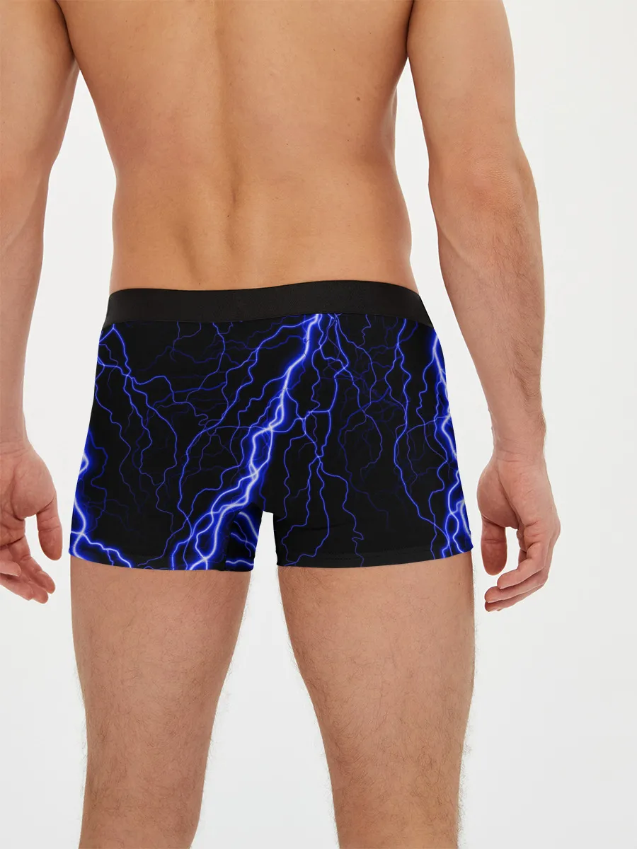 Мужские трусы боксеры / THE WITCHER МОЛНИЯ BLUE