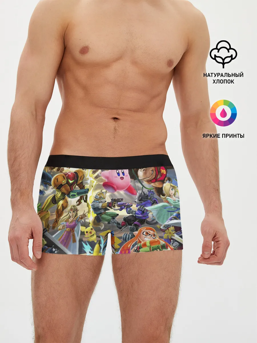 Мужские трусы боксеры / Super Smash World