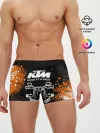 Мужские трусы боксеры / KTM MOTORCYCLES / КТМ МОТОЦИКЛЫ