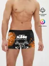 Мужские трусы боксеры / KTM MOTORCYCLES / КТМ МОТОЦИКЛЫ