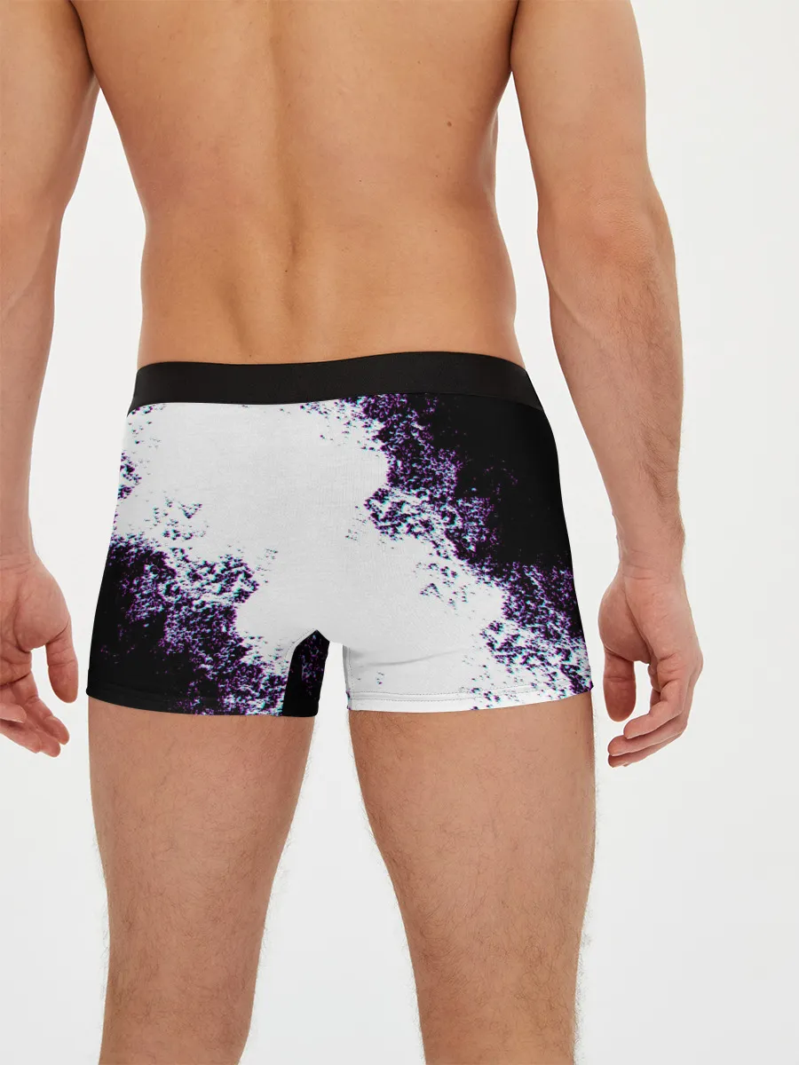 Мужские трусы боксеры / THE WITCHER GLITCH / ГЛИТЧ