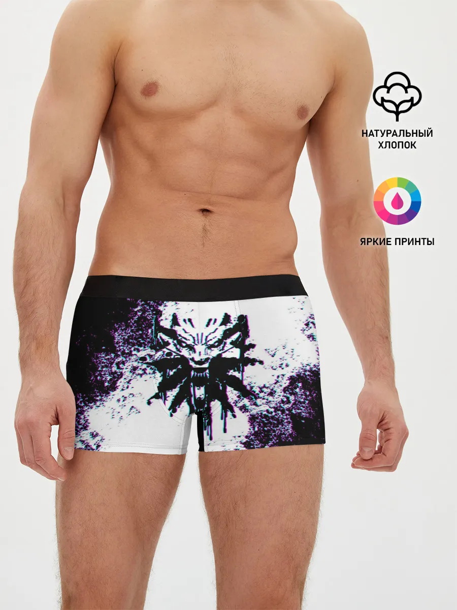 Мужские трусы боксеры / THE WITCHER GLITCH / ГЛИТЧ