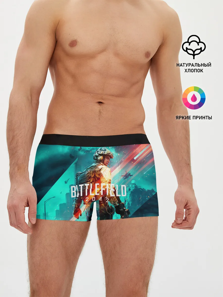 Мужские трусы боксеры / Battlefield 2042