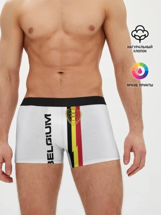 Мужские трусы боксеры / СБОРНАЯ БЕЛЬГИИ