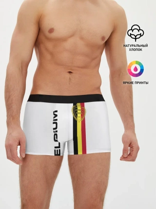 Мужские трусы боксеры / СБОРНАЯ БЕЛЬГИИ