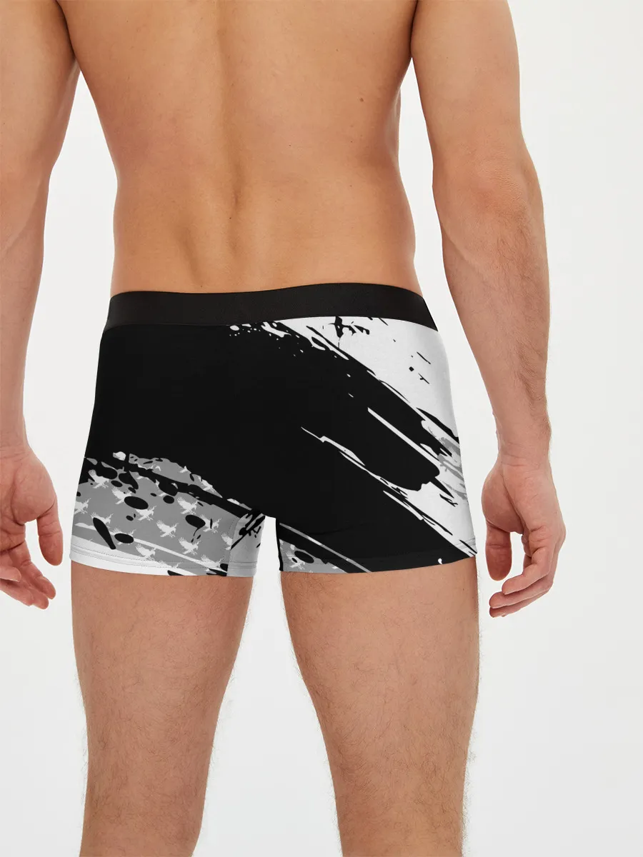 Мужские трусы боксеры / Haikyuu!! Ворон иероглиф