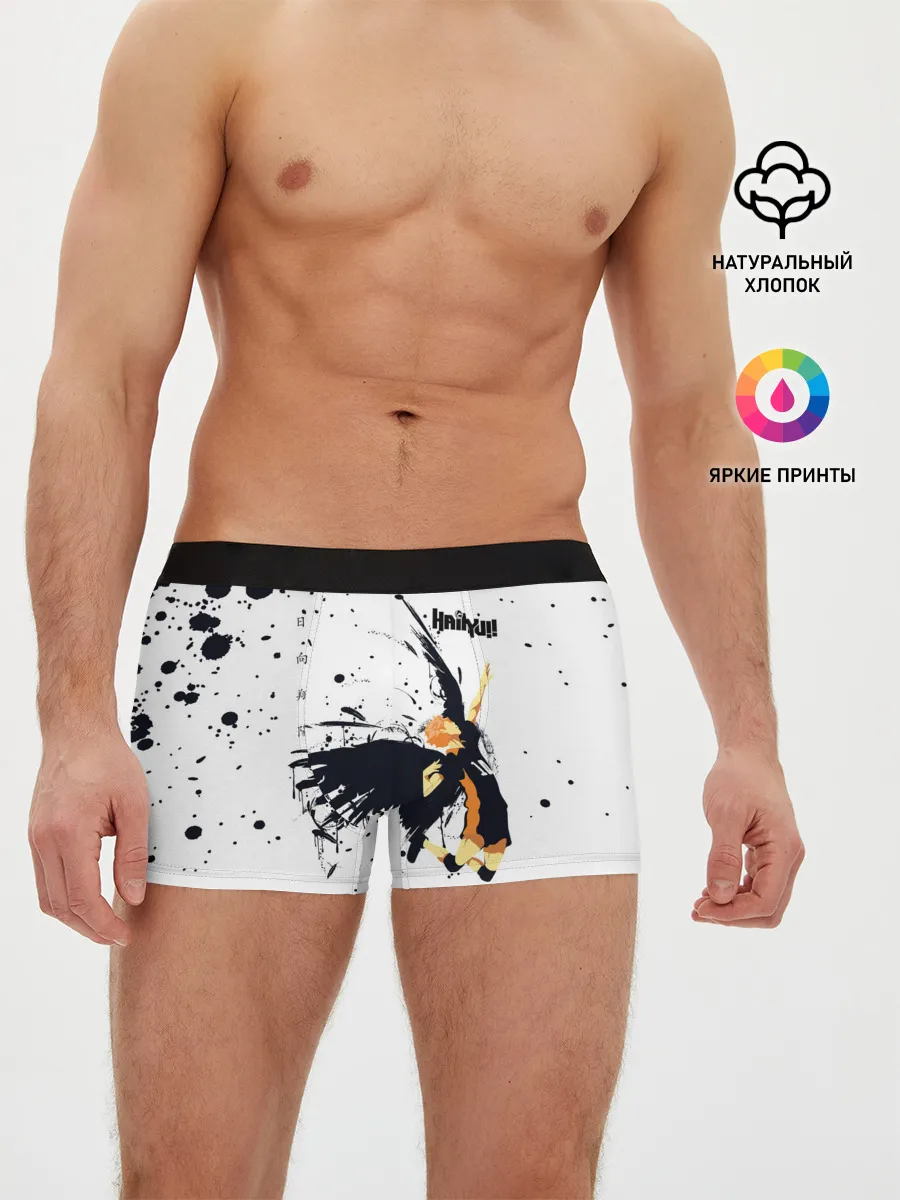 Мужские трусы боксеры / Шоё Хината с крыльями Haikyuu!!