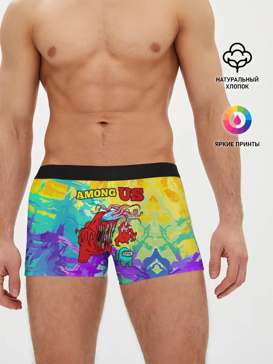 Мужские трусы боксеры / Among Us
