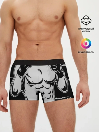 Мужские трусы боксеры / Хабиб Нурмагомедов
