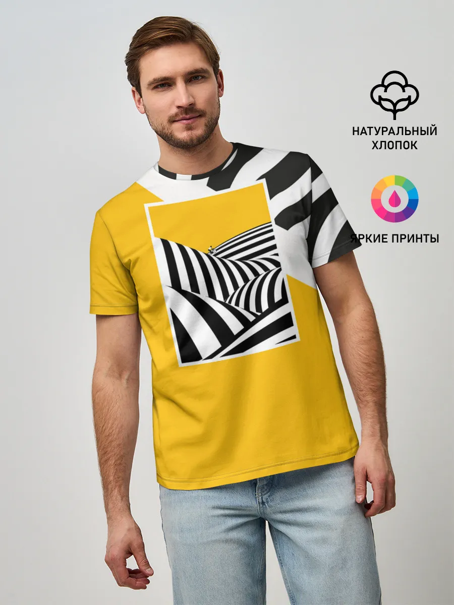 Мужская базовая футболка / Крути педали