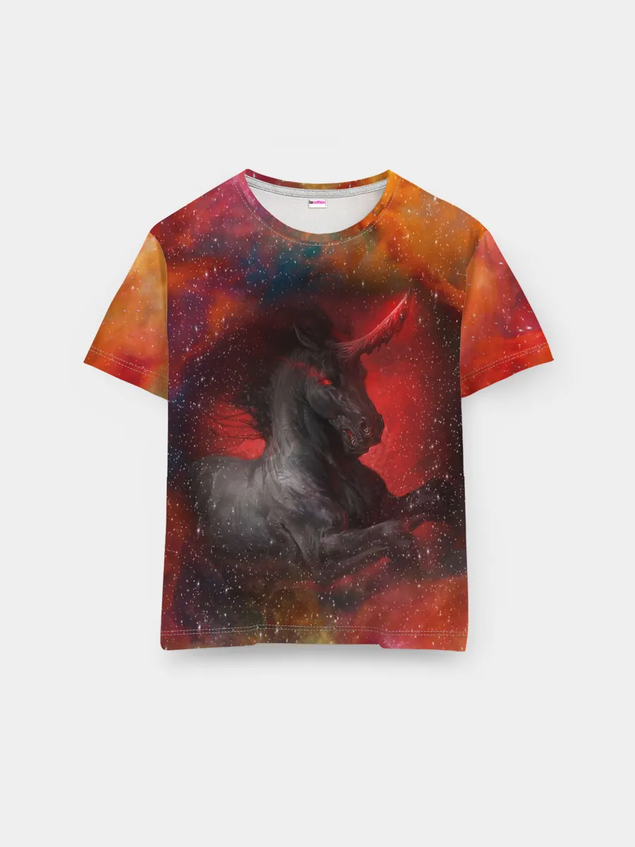 Мужская базовая футболка / Единорог | Unicorn