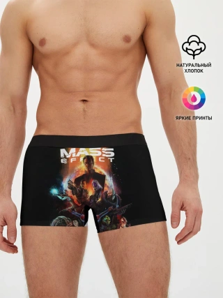 Мужские трусы боксеры / mass effect