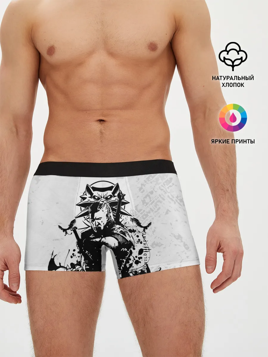 Мужские трусы боксеры / The Witcher 3 / Ведьмак 3