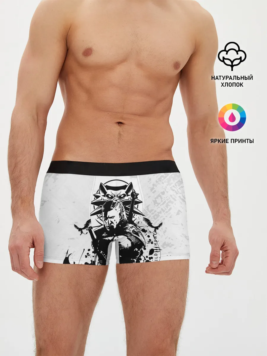 Мужские трусы боксеры / The Witcher 3 / Ведьмак 3