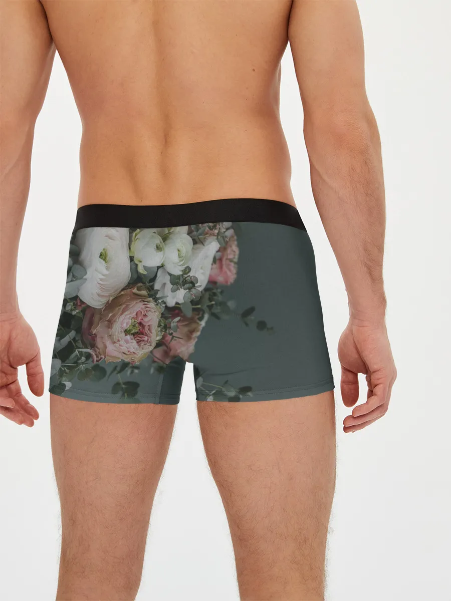 Мужские трусы боксеры / Розы