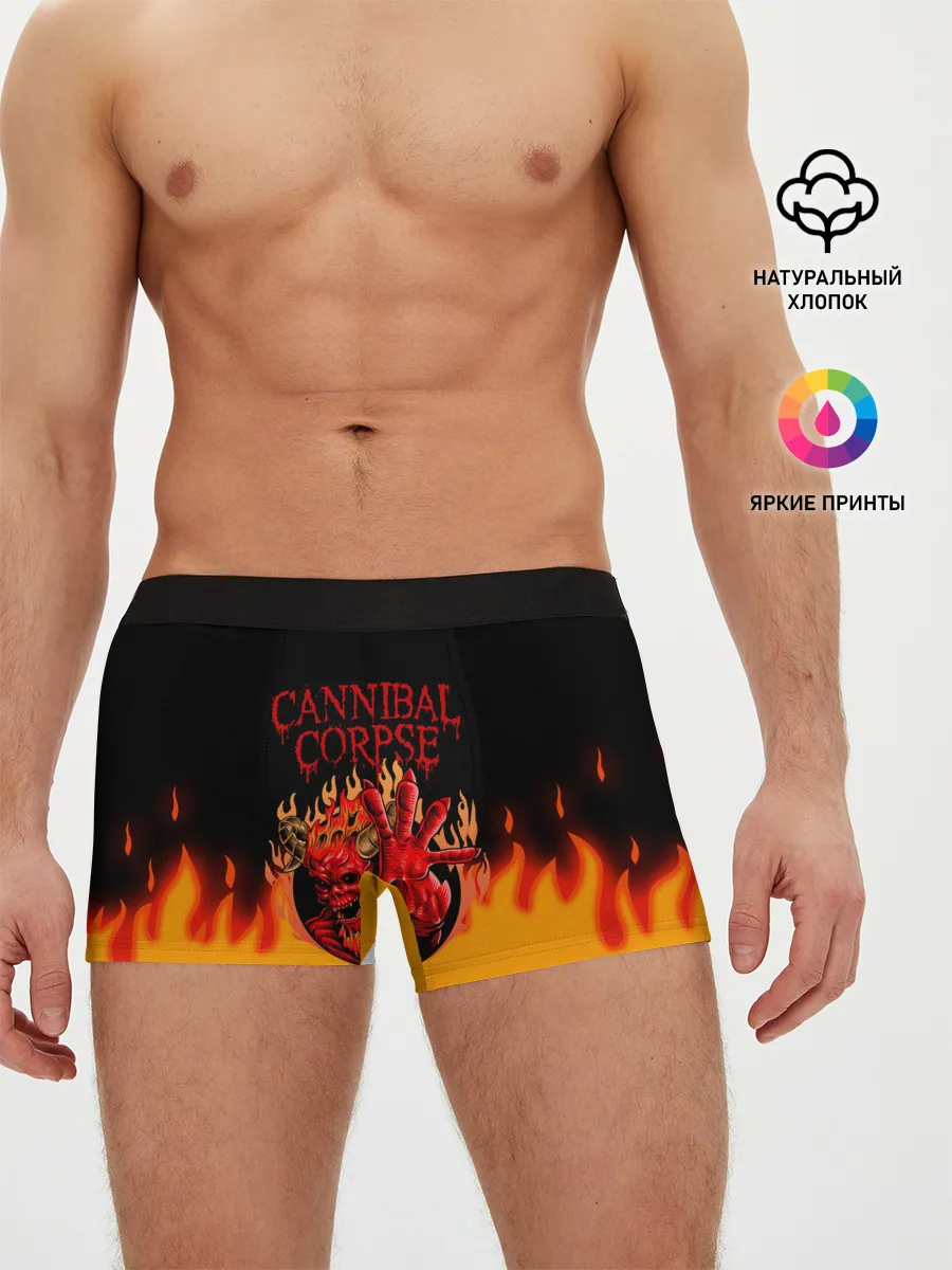 Мужские трусы боксеры / Cannibal Corpse | Труп Каннибала