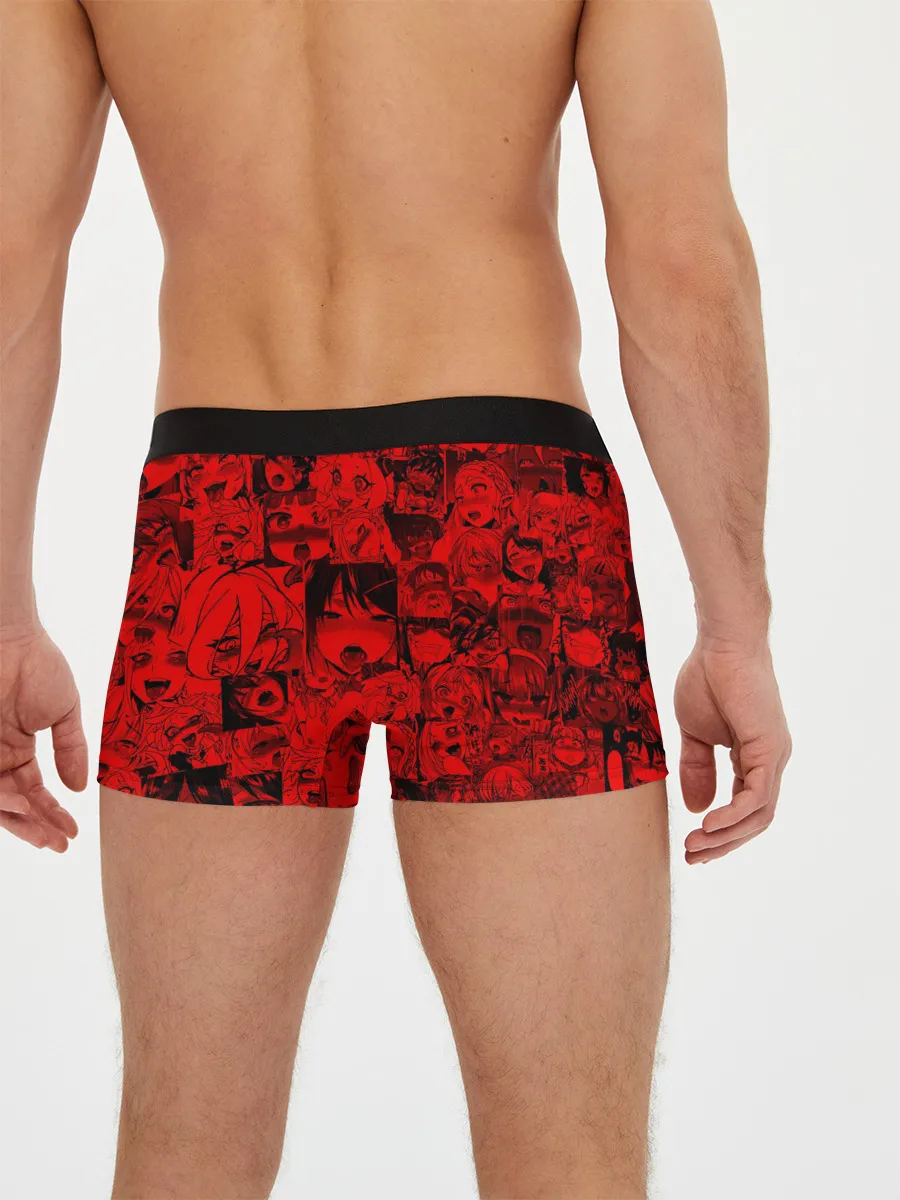 Мужские трусы боксеры / Ahegao red