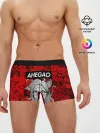 Мужские трусы боксеры / Ahegao red
