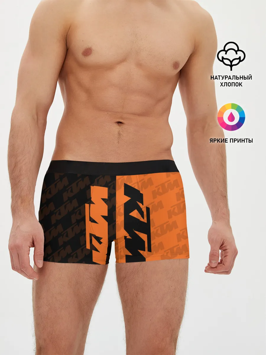 Мужские трусы боксеры / KTM | КТМ