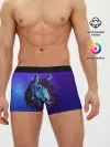 Мужские трусы боксеры / Retrowave Neon Horse