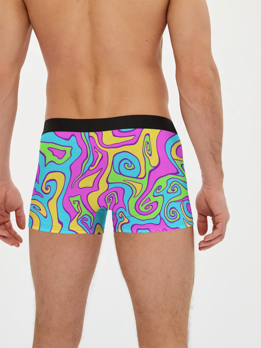 Мужские трусы боксеры / Психоделический Франкенштейн