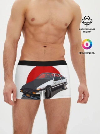Мужские трусы боксеры / Land of the rising sun