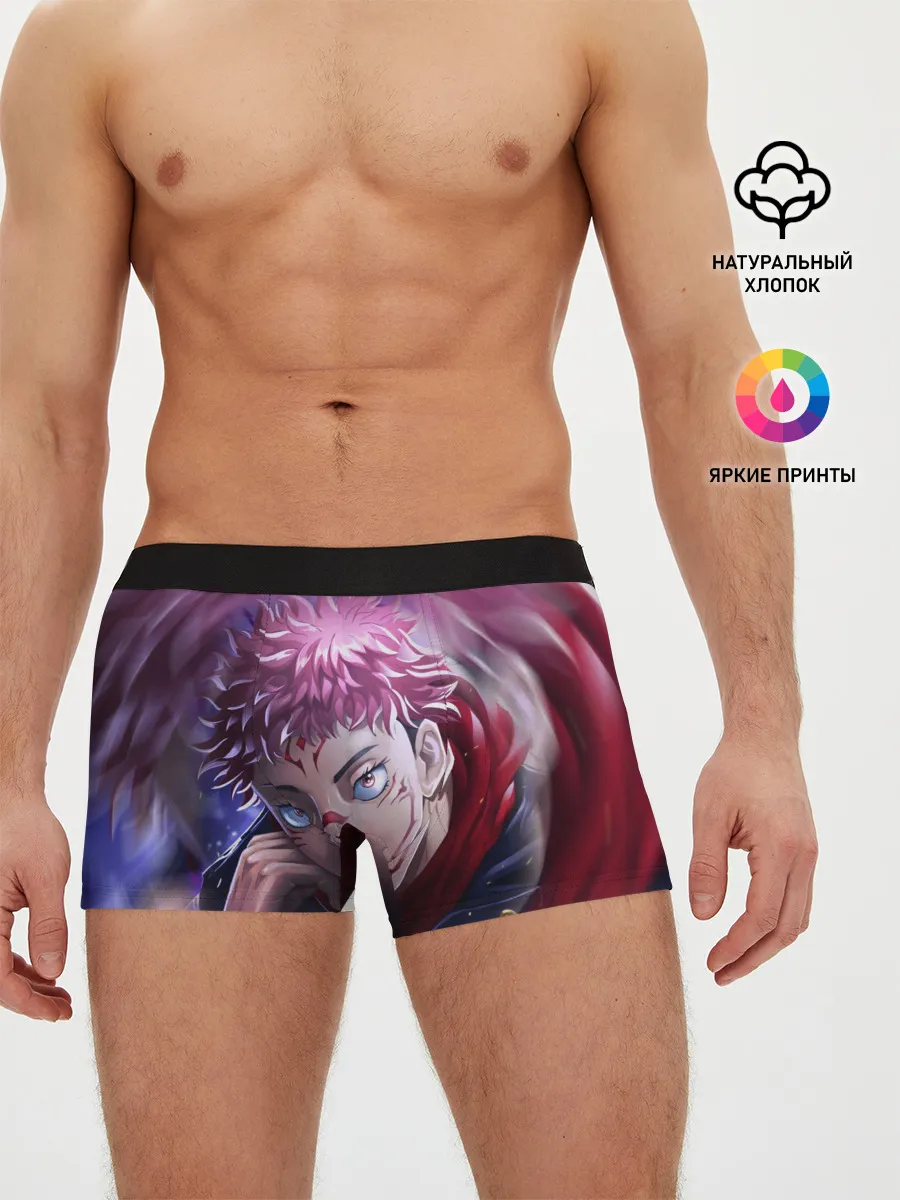 Мужские трусы боксеры / JUJUTSU KAISEN | SUKUNA вихрь