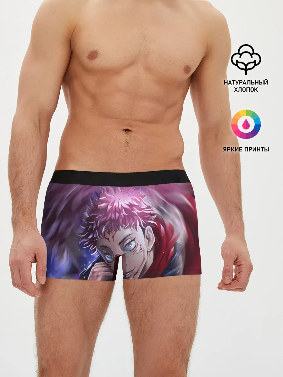 Мужские трусы боксеры / JUJUTSU KAISEN | SUKUNA вихрь