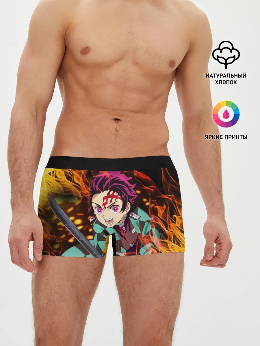 Мужские трусы боксеры / КЛИНОК РАССЕКАЮЩИЙ ДЕМОНОВ