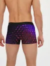 Мужские трусы боксеры / Неоновая Текстура