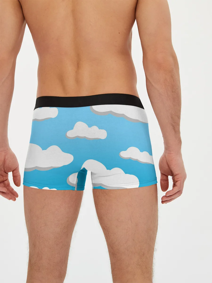 Мужские трусы боксеры / Небо
