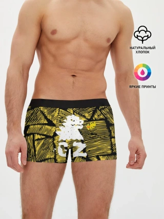 Мужские трусы боксеры / годзилла