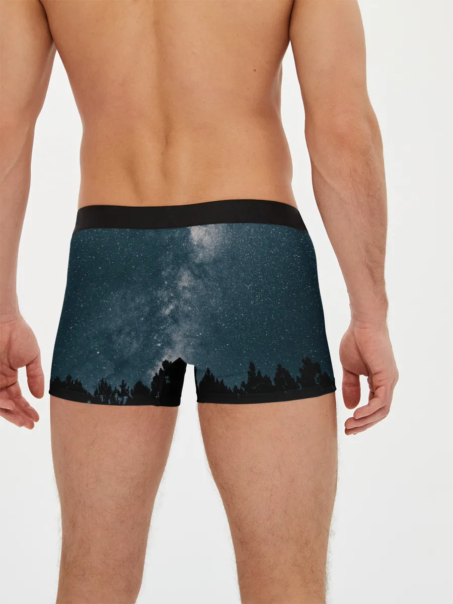 Мужские трусы боксеры / Идущий к реке