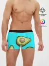 Мужские трусы боксеры / Авокадо